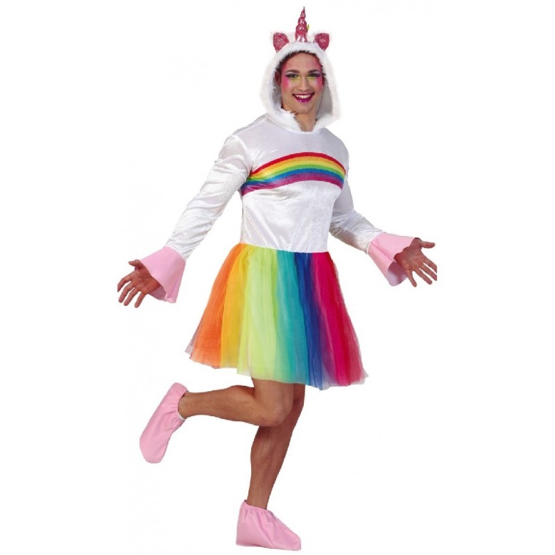 DISFRAZ UNICORNIO FABULOUSCORN HOMBRE AD