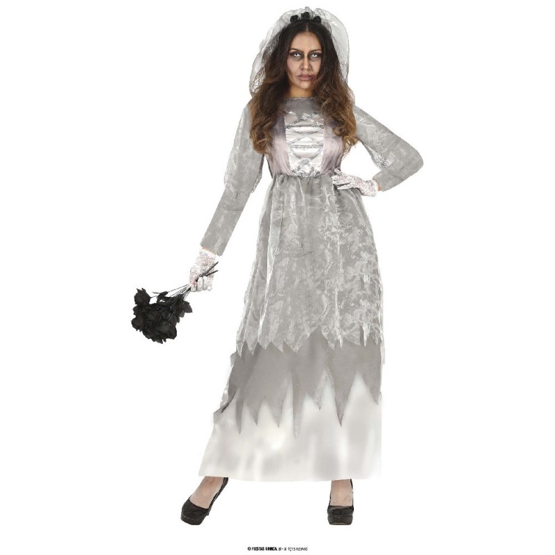 DISFRAZ NOVIA FANTASMA GHOST BRIDE T.M 3