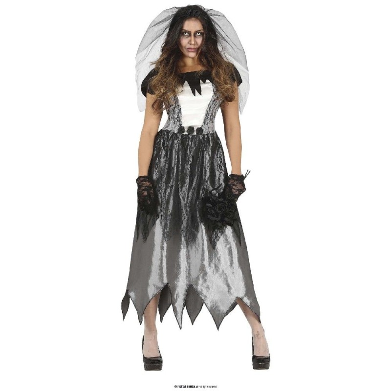 DISFRAZ NOVIA FANTASMA GHOST BRIDE T.L