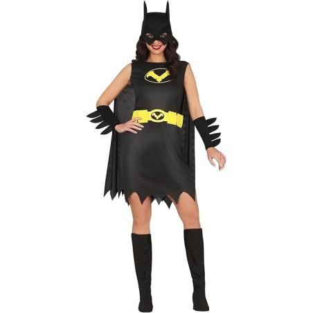 DISFRAZ SUPERHEROINA MUERCIELAGO BAT(S)