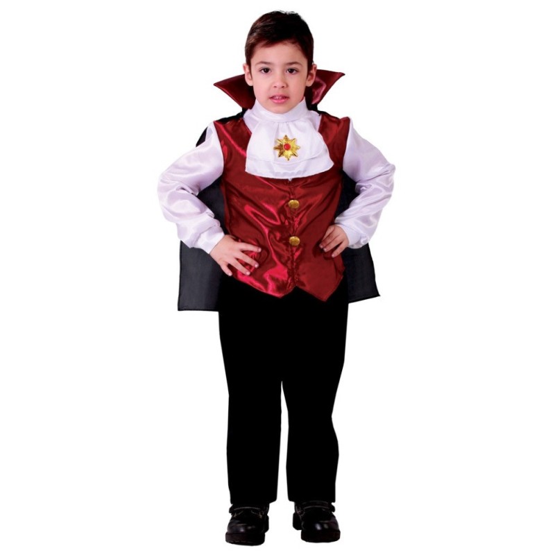 DISFRAZ RED VAMPIRE 5-6 Años