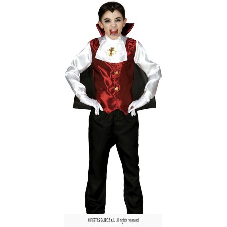DISFRAZ RED VAMPIRE 5-6 Años