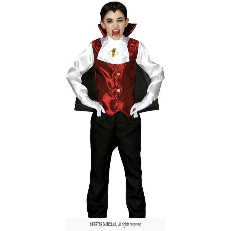 DISFRAZ RED VAMPIRE 5-6 Años
