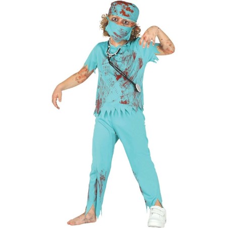 DISFRAZ CIRUJANO ZOMBIE INFANTIL 5-6 AÑO