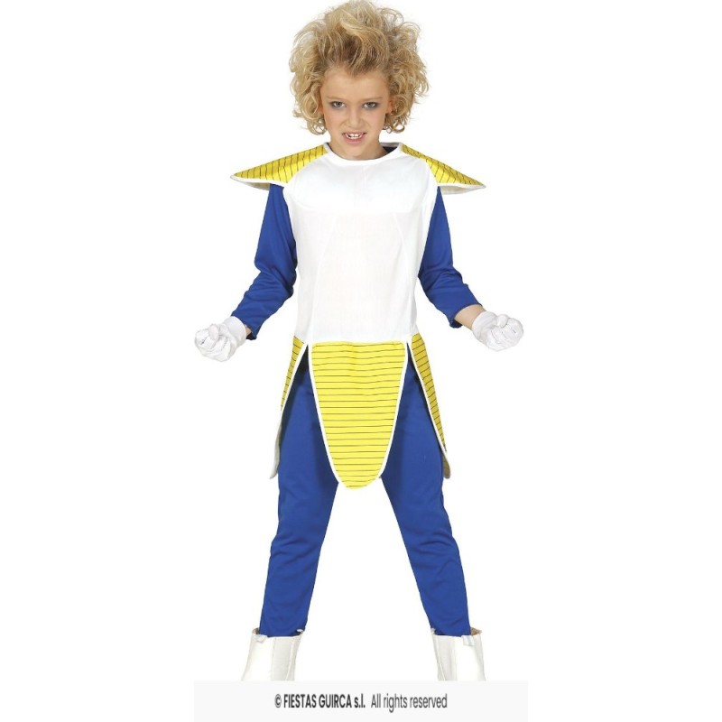 DISFRAZ VEGETA SAMURAI ESPACIAL TALLA 7-