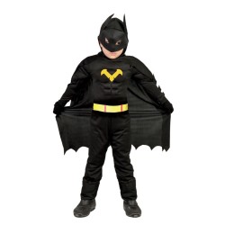 DISFRAZ BLACK HERO, INFANTIL, 7 – 9 Años