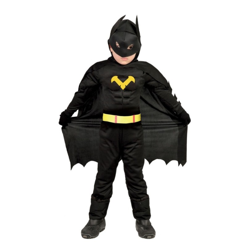 DISFRAZ BLACK HERO, INFANTIL, 7 – 9 Años