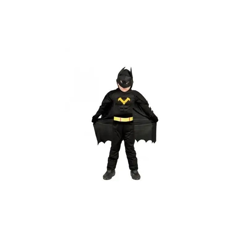 DISFRAZ BLACK HERO, INFANTIL, 7 – 9 Años