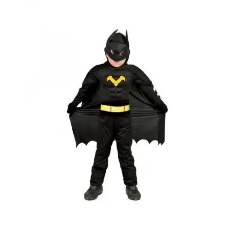 DISFRAZ BLACK HERO, INFANTIL, 7 – 9 Años