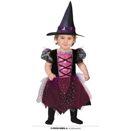 DISFRAZ BRUJITA MORADA BABY 18-24 MESES