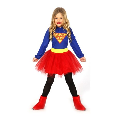 DISFRAZ SUPER HERO HEROINA 7-9 AÑOS