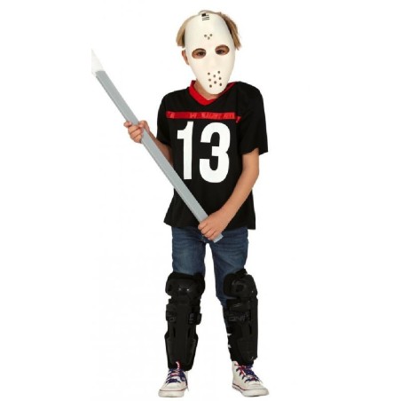 DISFRAZ JASON HOCKEY 5-6 AÑOS