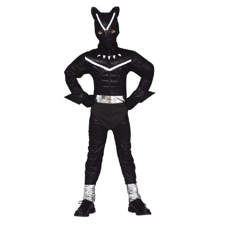 DISFRAZ BLACK FELINE PANTHER 5-6 AÑOS