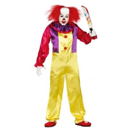 DISFRAZ IT PAYASO ASESINO ADULTO TALLA M