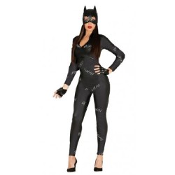 DISFRAZ CATWOMAN ELASTIC BLACK CAT MUJER