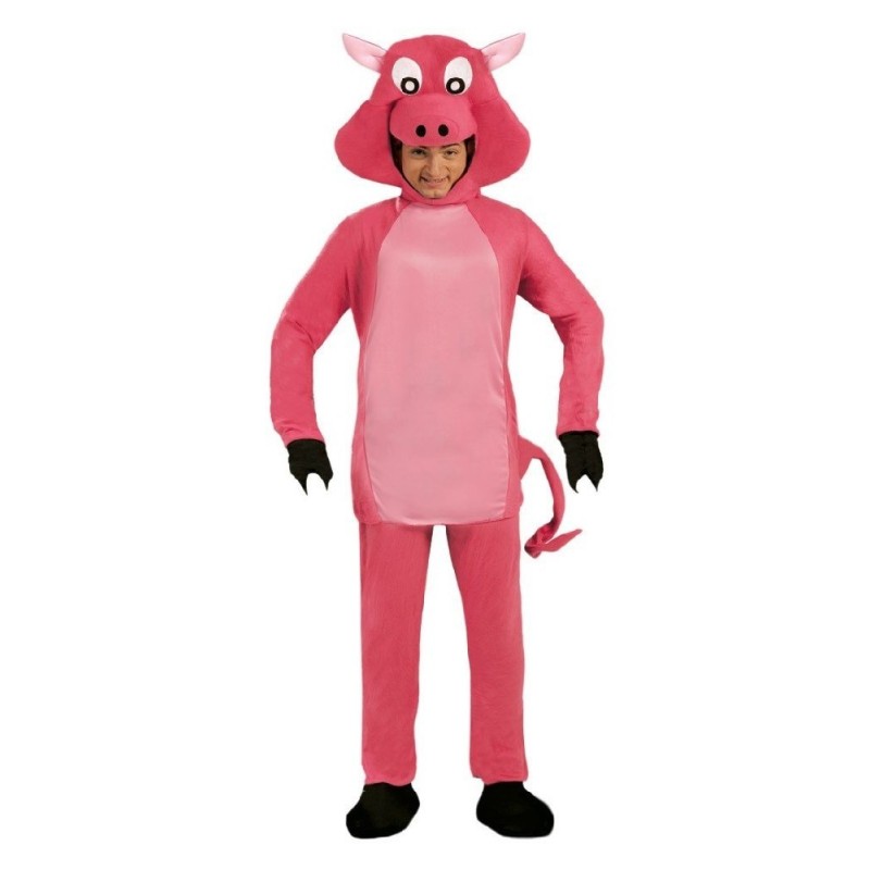 DISFRAZ CERDO ADULTO TALLA M 48-50