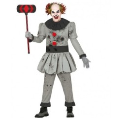 DISFRAZ PAYASO IT BAD CLOWN (M)