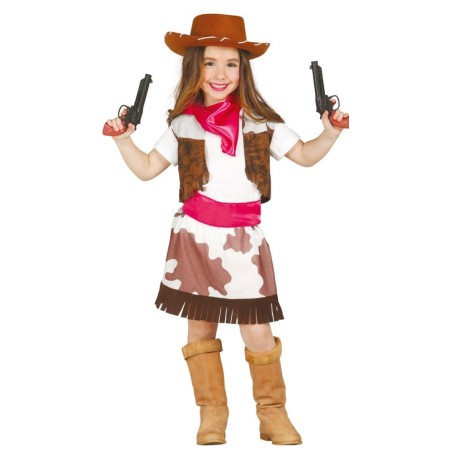 DISFRAZ COWGIRL INFANTIL 5-6 AÑOS