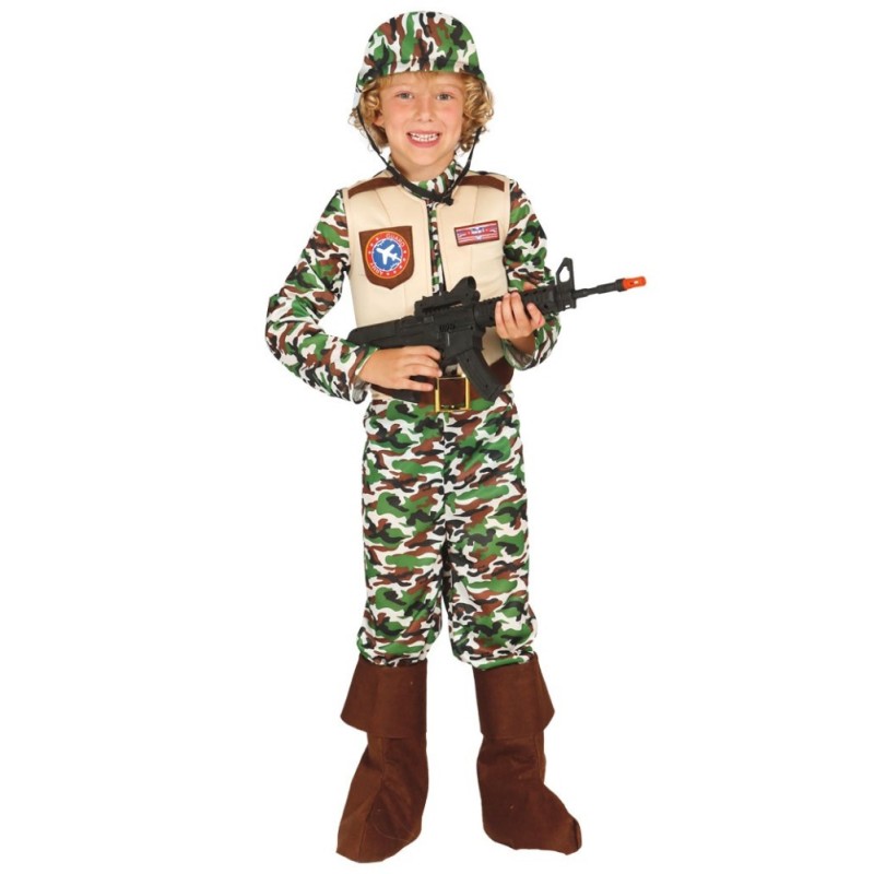 DISFRAZ FUERZAS ESPECIALES INFANTIL 5-6 