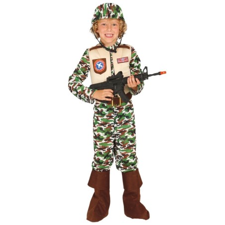 DISFRAZ FUERZAS ESPECIALES INFANTIL 5-6 