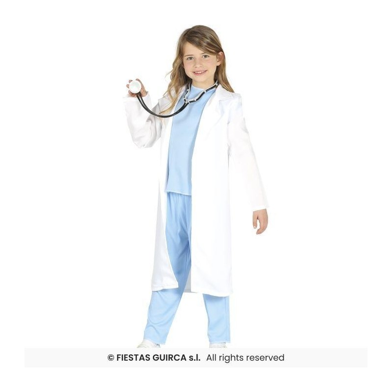 DISFRAZ CIRUJANO/A DOCTOR/A 7-9 Años