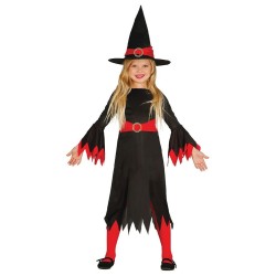 DISFRAZ BRUJITA RED LITTLE WITCH 10-12 A