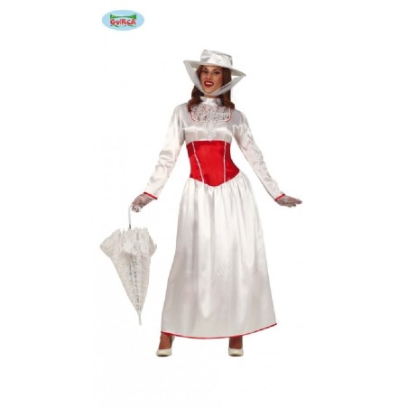 DISFRAZ MARY POPPINS BABYSITTER ADULTA 4