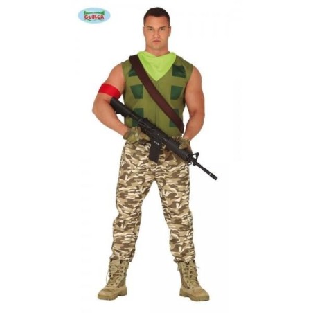 DISFRAZ MERCENARIO GAMER ADULTO TALLA M 