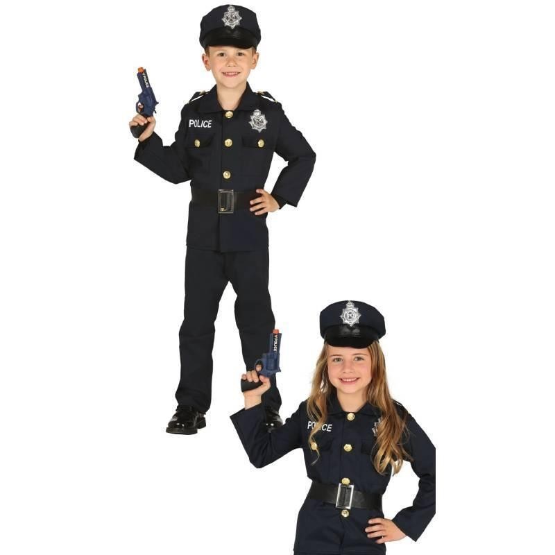 DISFRAZ POLICIA, INFANTIL, 3 – 4 Años