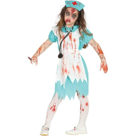 DISFRAZ ENFERMERA ZOMBIE 3-4 AÑOS