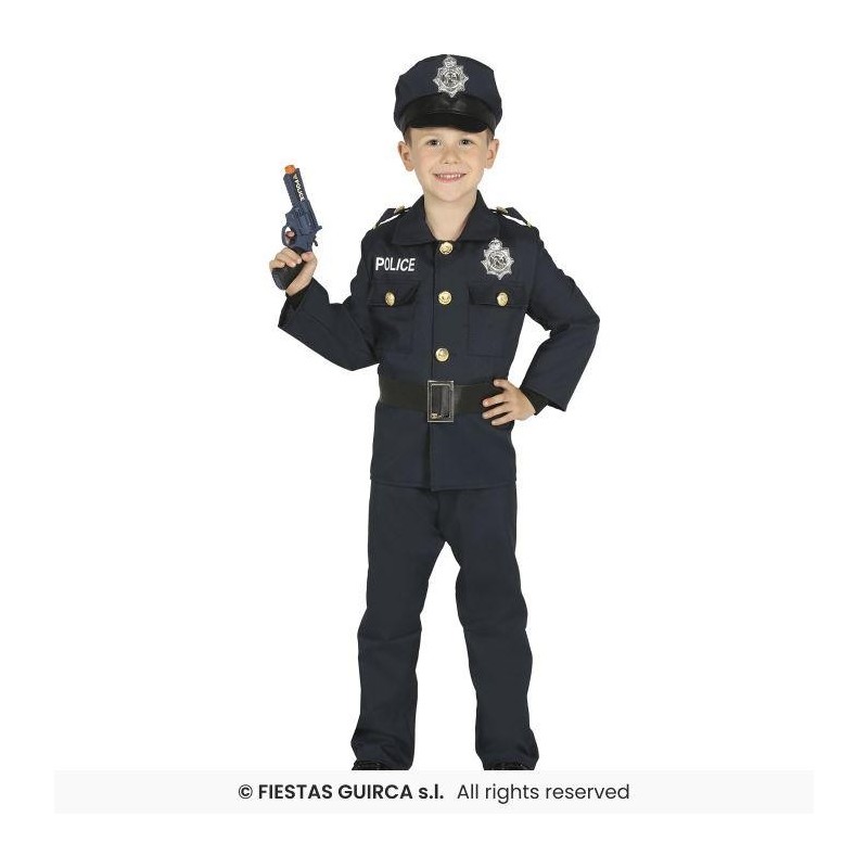 DISFRAZ POLICIA 5-6 Años