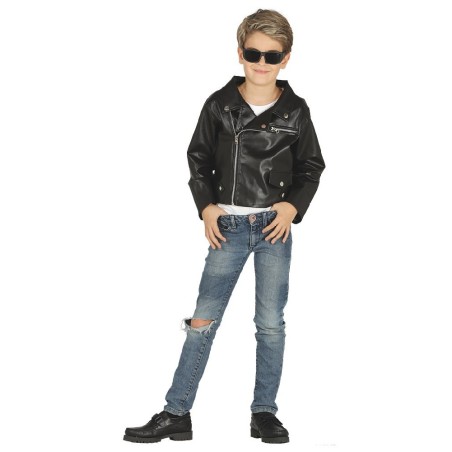 DISFRAZ CHAQUETA CUERO GREASE DANNY ZUKO