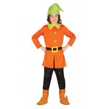 DISFRAZ DUENDE ENANITO BLANCANIEVES 5-6 
