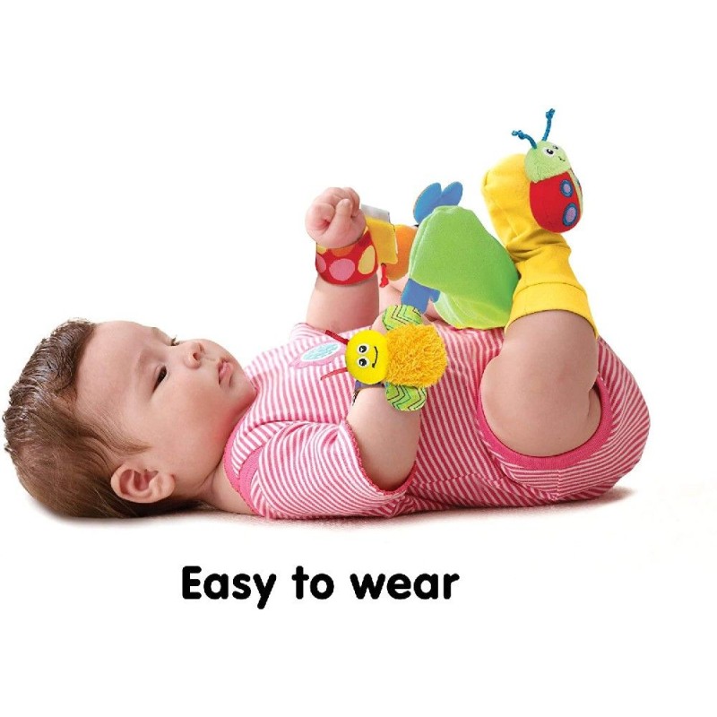 SONAJEROS MUÑECA Y CALCETINES LAMAZE