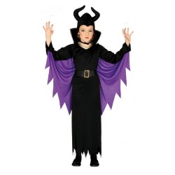 DISFRAZ DE HADA MALEFICA MALVADA 5-6 AÑO