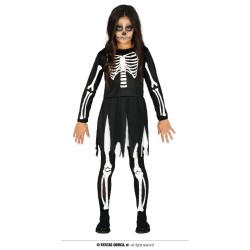 DISFRAZ ESQUELETO SKELETON 5-6 AÑOS