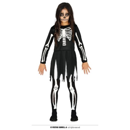 DISFRAZ ESQUELETO SKELETON 5-6 AÑOS