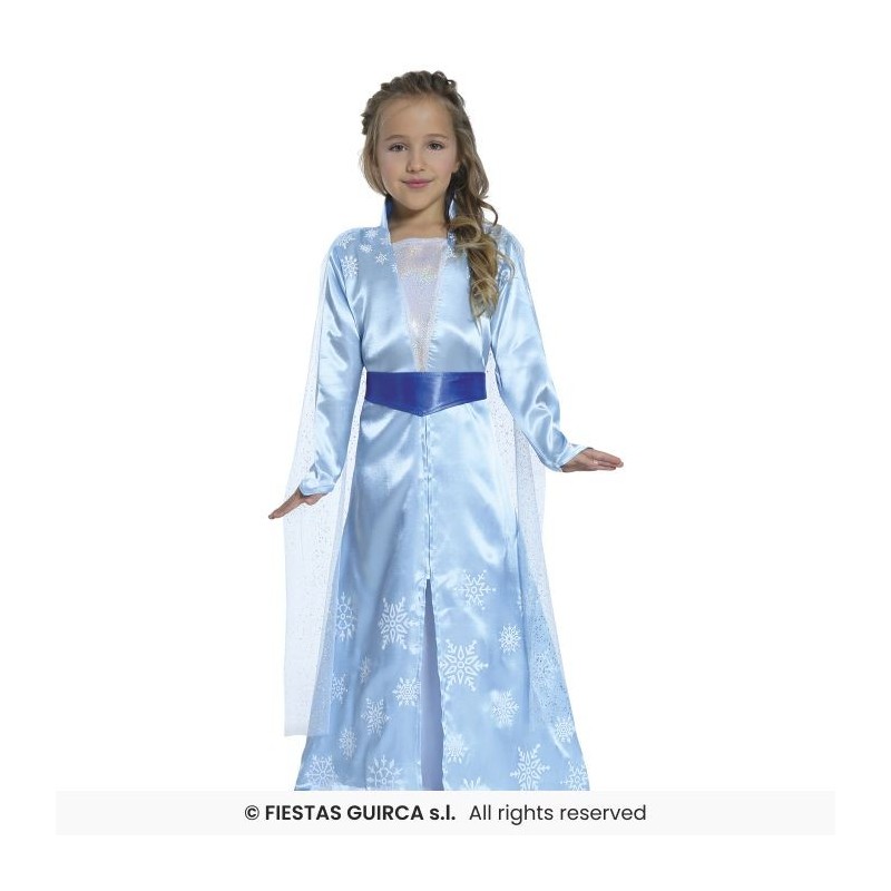 DISFRAZ PRINCESA DEL HIELO FROZEN 5-6 Añ