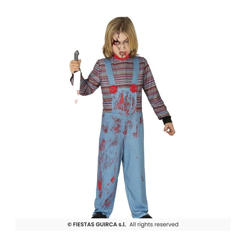 DISFRAZ CHUCKY POSSESSED DOLL  7-9 Años