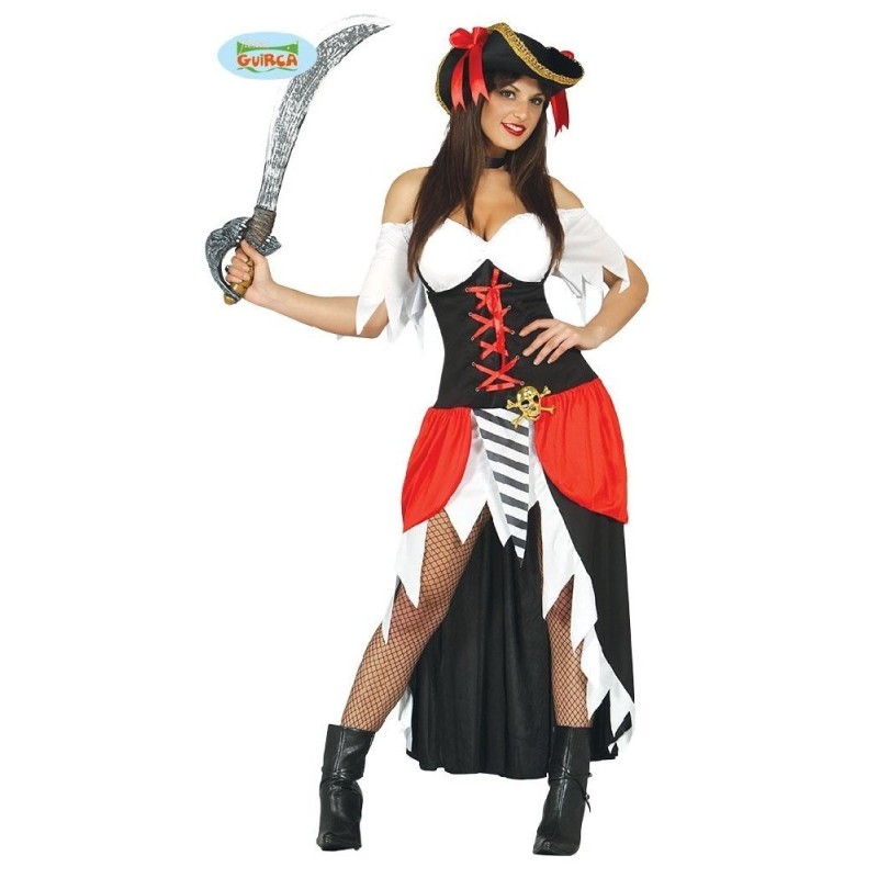 DISFRAZ BUCANERA PIRATA XL