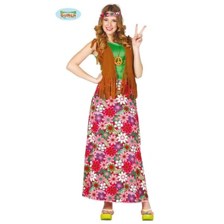 DISFRAZ HAPPY HIPPIE ADULTA TALLA XL 44-