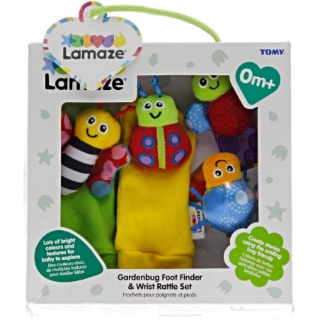 SONAJEROS MUÑECA Y CALCETINES LAMAZE