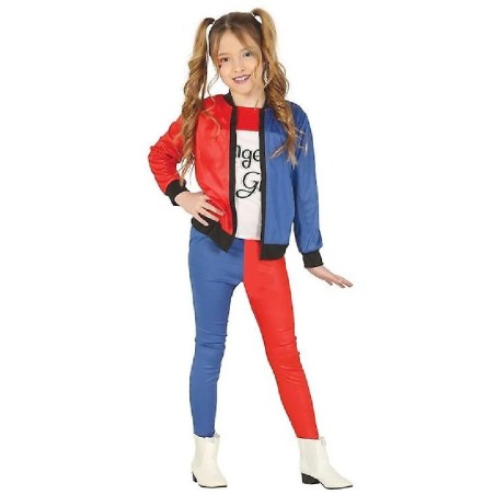 DISFRAZ HARLEYQUIN DANGEROUS 5-6 Años