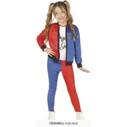 DISFRAZ HARLEYQUIN DANGEROUS 3-4 Años 2