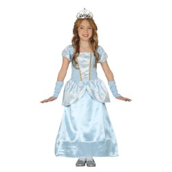 DISFRAZ PRINCESA AZUL  3-4 Años