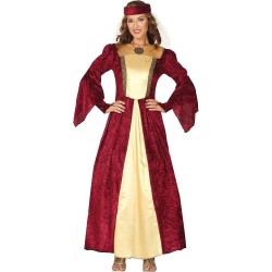 DISFRAZ DAMA MEDIEVAL, ADULTA, 38 - 40 ( 2