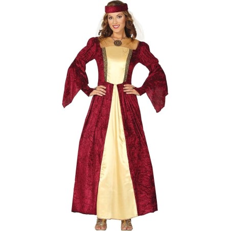DISFRAZ DAMA MEDIEVAL, ADULTA, 38 - 40 (