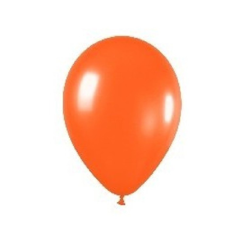 12 GLOBOS NARANJAS