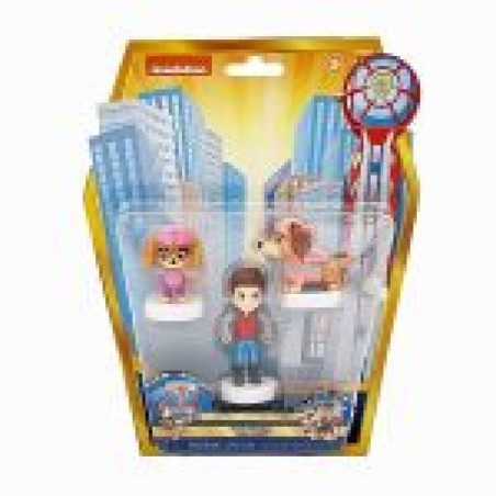 PATRULLA CANINA FIGURA CON SELLO PACK DE