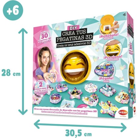 Crea Tus Pegatinas 3D